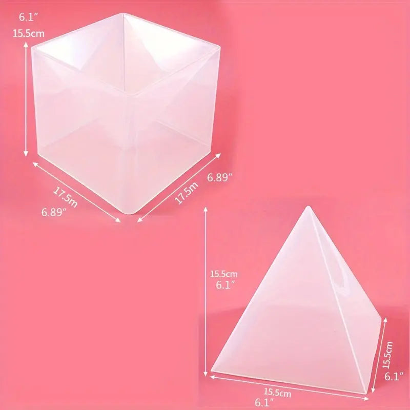 Large Pyramid Casting Silicone Mould Sale $20.00