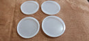 Round Coaster Mould 80mm x 7mm Deep Set of 4