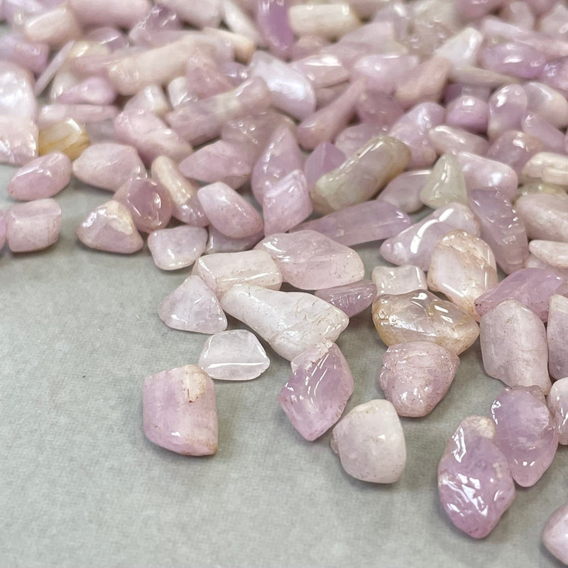 Kunzite tumbled stones 200 grams