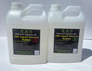 Two bottles of R.A.S. Resin Art Supplies NZ 10A Liquid Silicone Rubber on a white background
