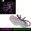 3D Lizard Silicone Mould for Resin Casting