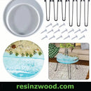 Coffee Table Legs 42cm - Hairpin Style