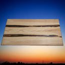 Serving board American ash Hand made