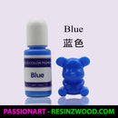Opaque Liquid Dye 10g Bottles Resinzwood