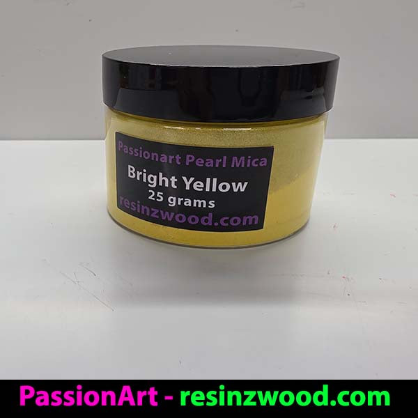 Bright Yellow Mica 25grams