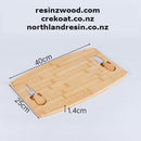 Bamboo Charcuterie Resin Art NZ