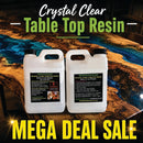 RESINZWOOD Crystal Clear Tabletop Resin, 2 to 1 by Weight