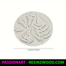 Image silicone fern mould size
