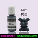 Opaque Liquid Dye 10g Bottles Resinzwood