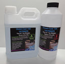 Two bottles of Ocean Cast 100 Ultimate resin kit on a white background