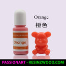 Opaque Liquid Dye 10g Bottles Resinzwood