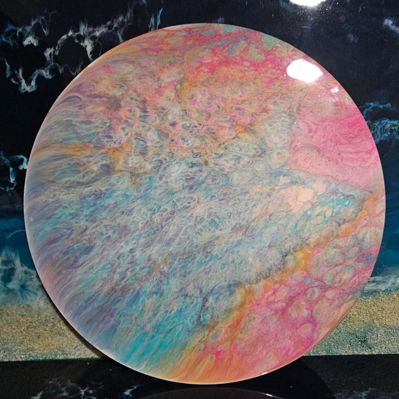 art resin round wall art