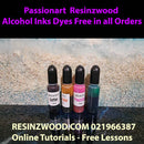 Alcohol Ink Kit (10ml bottles x 24 colours)