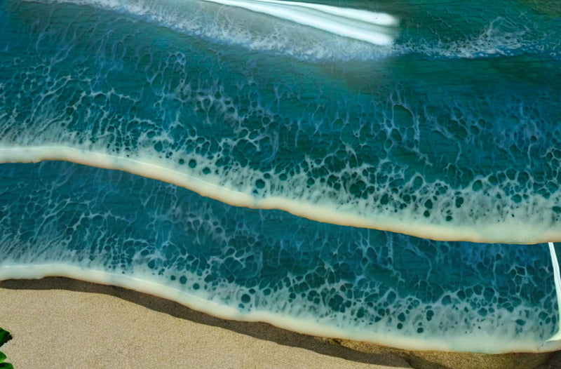 Image of Passionart resin lacing waves effect