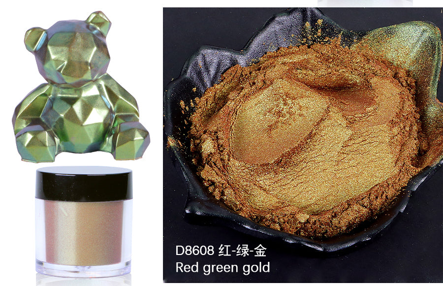 Red-Green Gold Chameleon Powder 10g