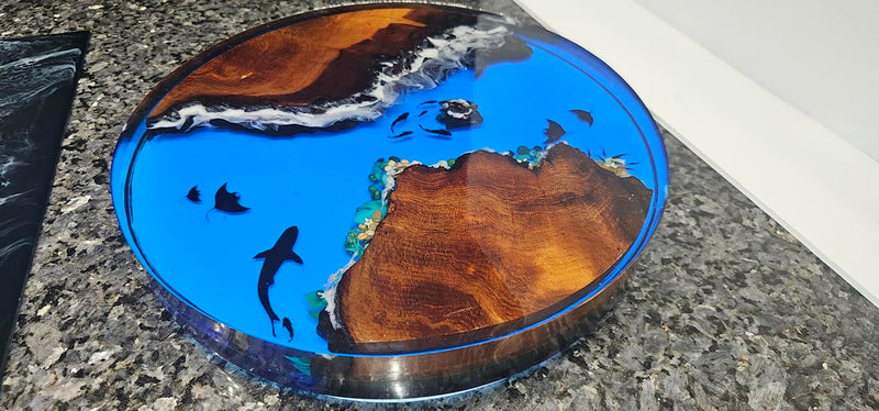 Resin Art 3D Ocean Decals - Over 100 pieces