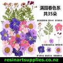 Resin Art Natural Flowers