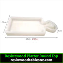 Thick Wall Round Top Platter Mould