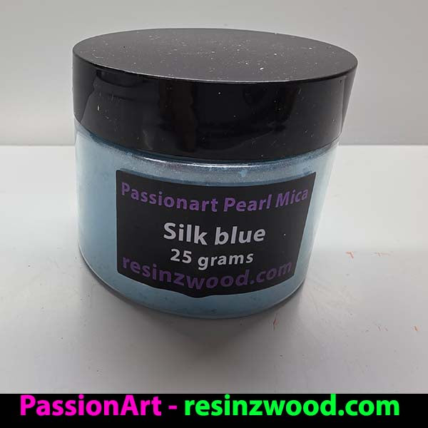 Silk Blue Mica 25grams