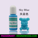 Opaque Liquid Dye 10g Bottles Resinzwood