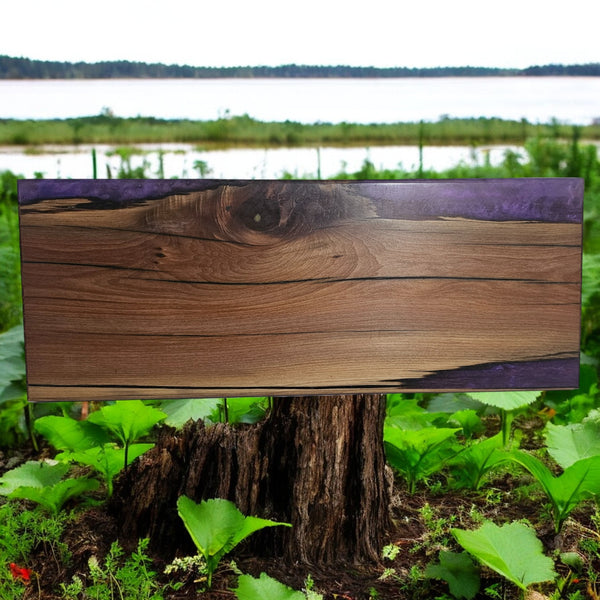 Hand-crafted serving Platter from timaru wharf wood