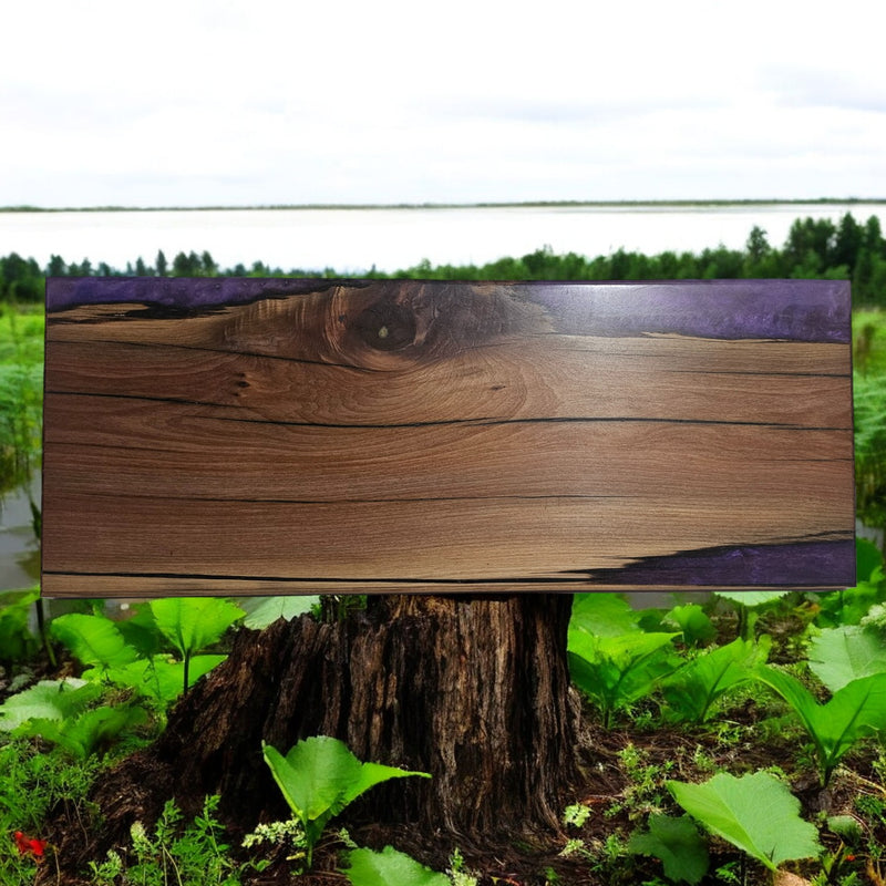 Hand-crafted serving Platter from timaru wharf wood