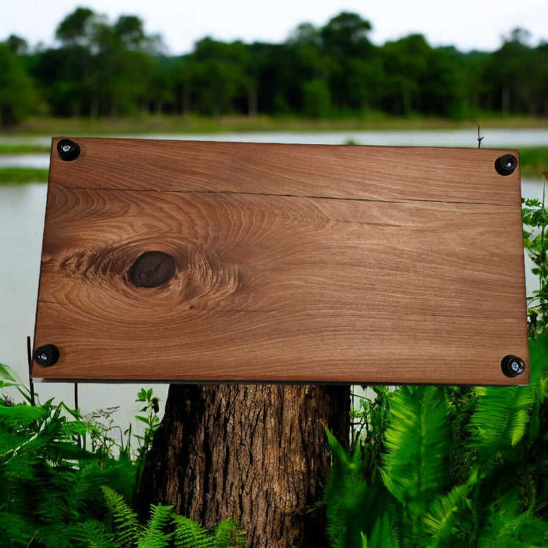 Hand-crafted serving Platter totara