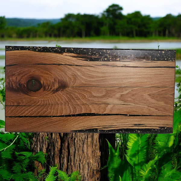 Hand-crafted serving Platter totara