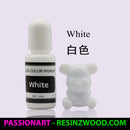 Opaque Liquid Dye 10g Bottles Resinzwood