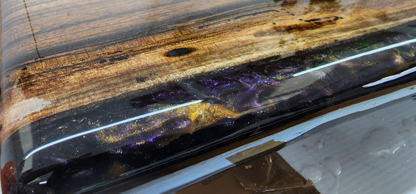 resin and wood board